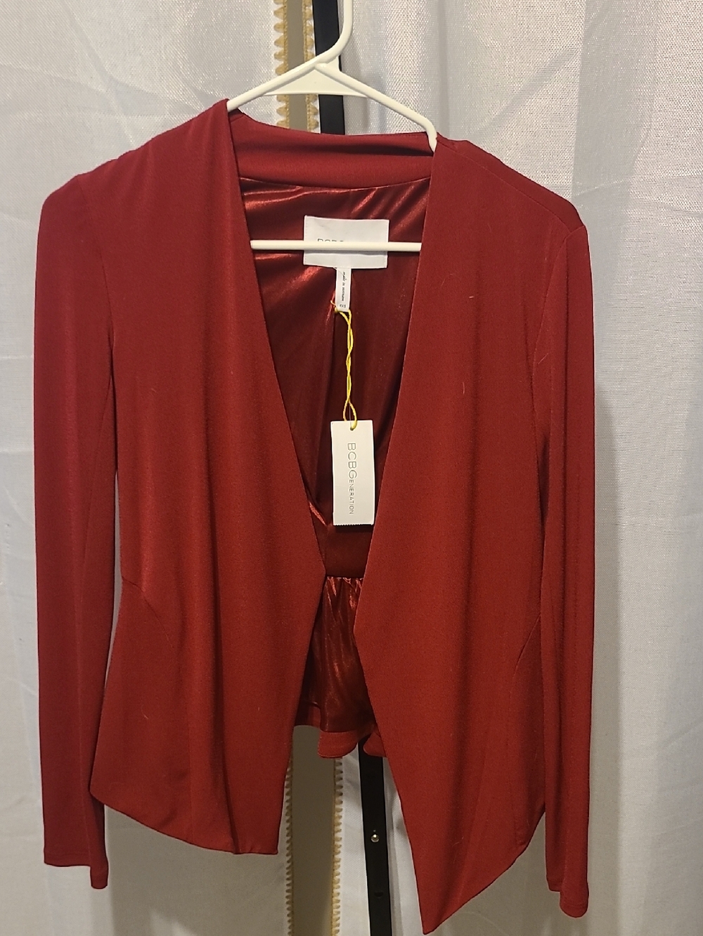 BCBG blazer Red New With Tags Xxs.  Oversized